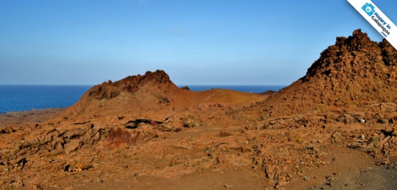 Galapagos Photo An incredible volcanic landscape of Galapagos Island